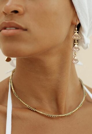 Tryia gold brass - Nakila Collective