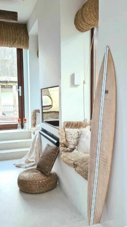 Surfboard White Stripe 160cm