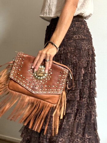 Bohemian Bag Cognac