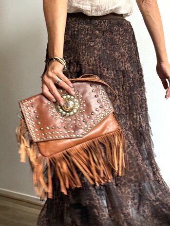 Bohemian Bag Cognac