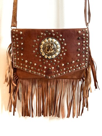 Bohemian Bag Cognac
