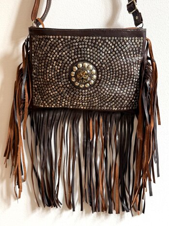 Bohemian Bag Dark Chocolate & Kastanje Bruin