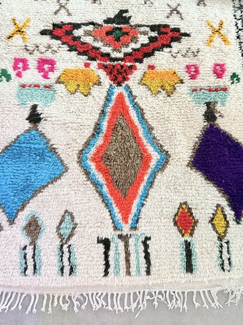 Eclcectic berber kleed 125x195cm