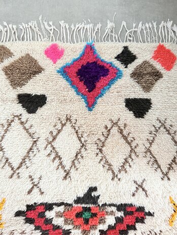 Eclcectic berber kleed 125x195cm