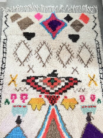Eclcectic berber kleed 125x195cm