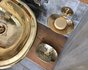 Brass zeepbakje - mooi gedecoreerd - goudkleurig_