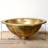 40-44cm Hammered brass / goudkleurige Marokkaanse waskom_