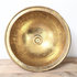 30-35 cm handmade Hammered brass / goudkleurige Marokkaanse waskom_