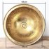 40-44cm Hammered brass / goudkleurige Marokkaanse waskom_