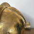 34-40cm Hammered brass / goudkleurige Marokkaanse waskom_